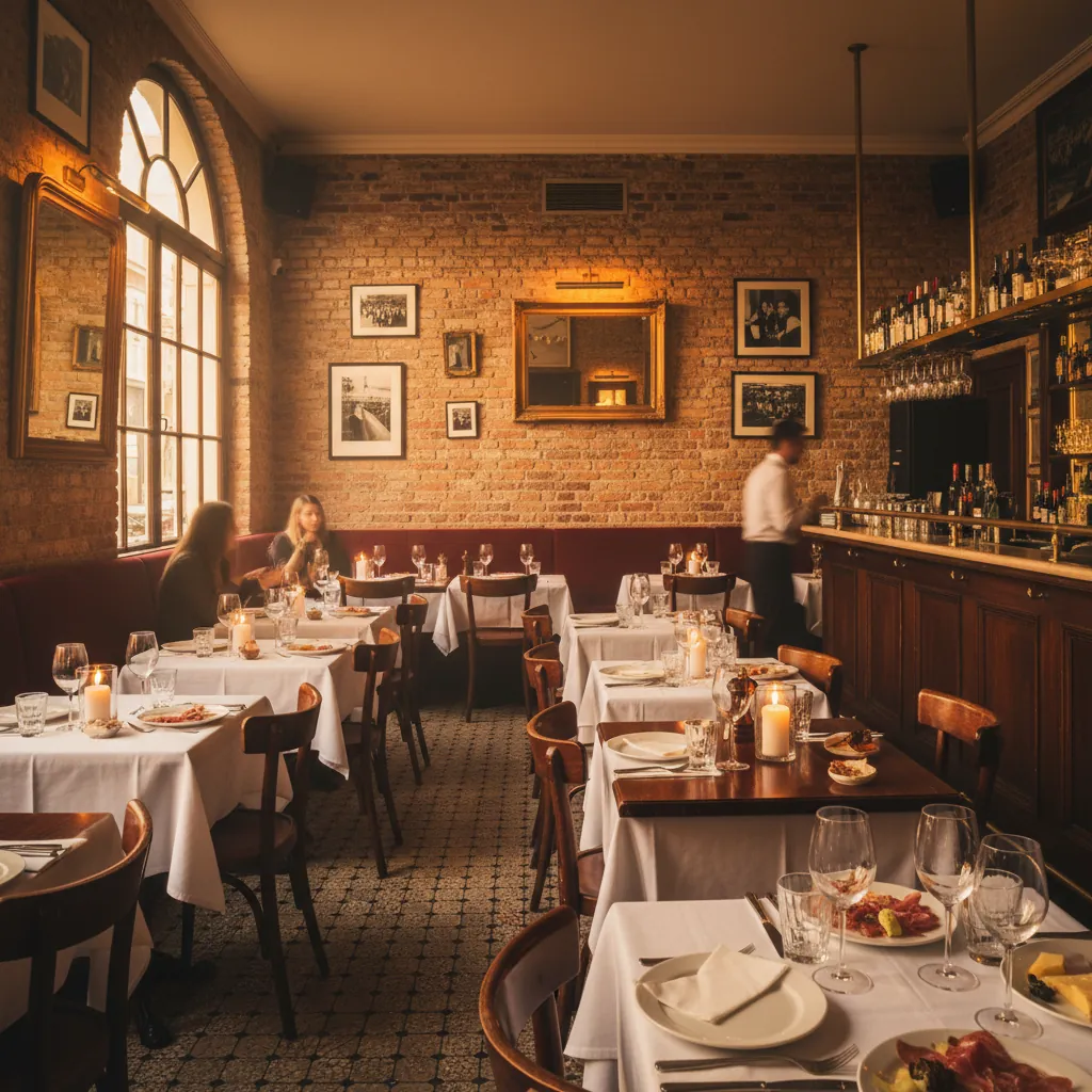 Warm interieur van Bistro 't Pakhuis in Woerden, sfeervolle tafels met kaarslicht